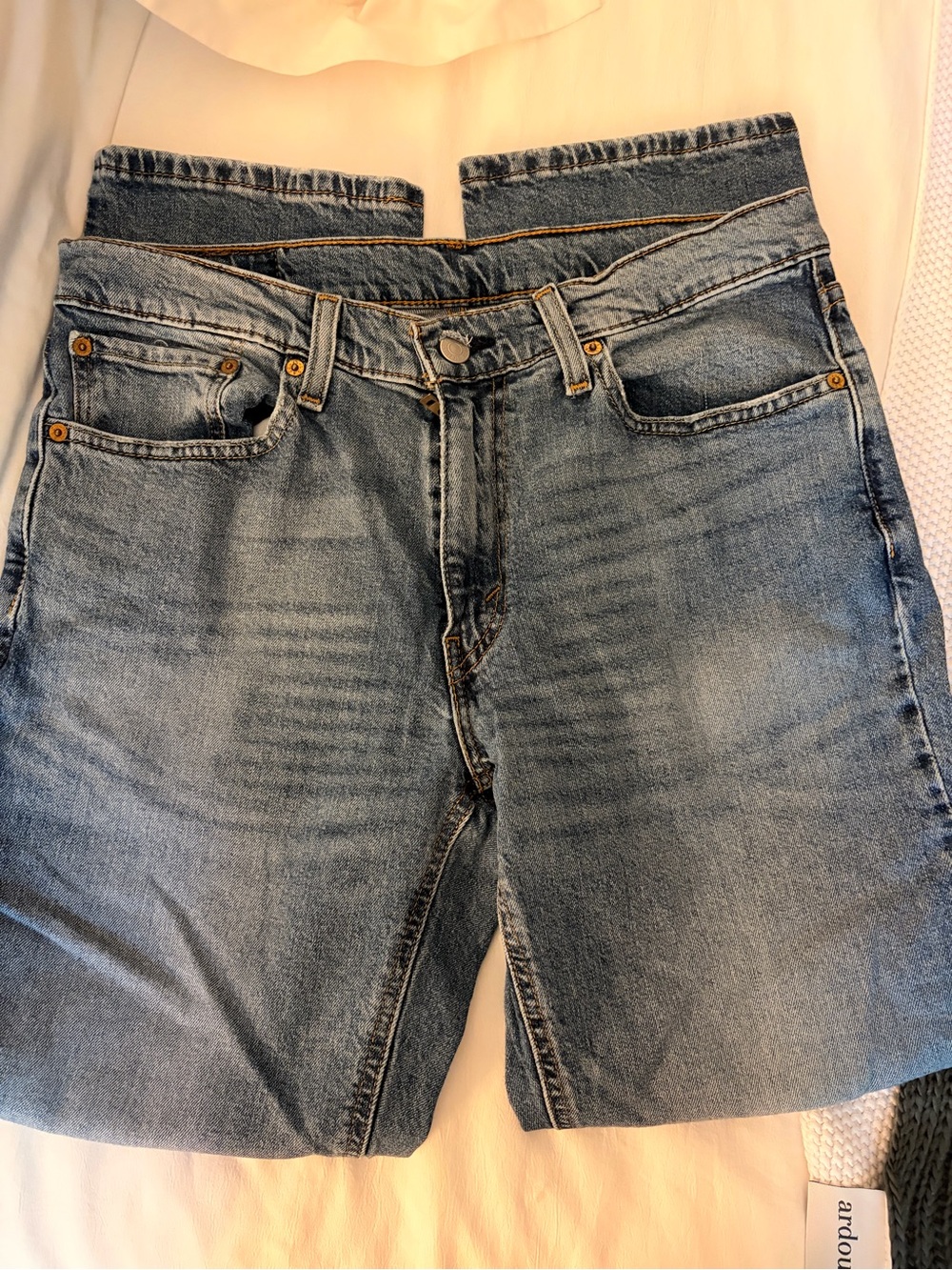 Levi's Light Blue Denim Shorts - Classic Five-Pocket